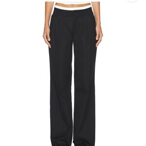 Revolve ALL THE WAYS Ava Black Trousers